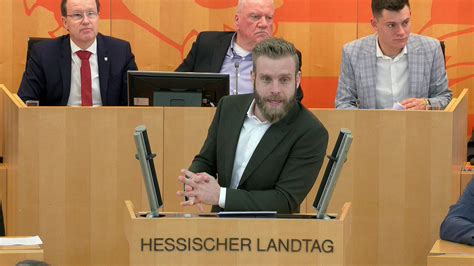 Maximilian Schimmel CDU Wir Haben In Hessen Einen Relativ Hohen