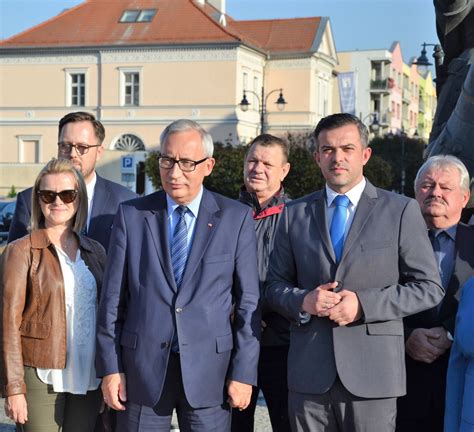 Malbork Tomasz Klonowski i Kazimierz Smoliński spotkali się z