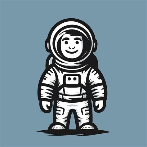 Premium Vector Vector Cartoon Drawing Of Russian Cosmonaut