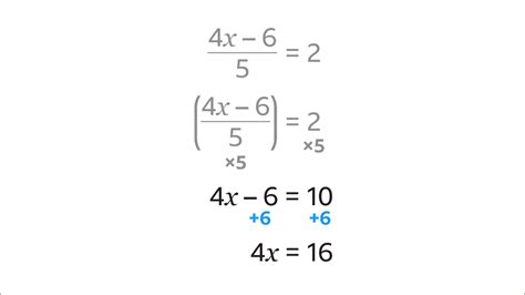 Solving Equations With 𝒙 On One Side Ks3 Maths Bbc Bitesize