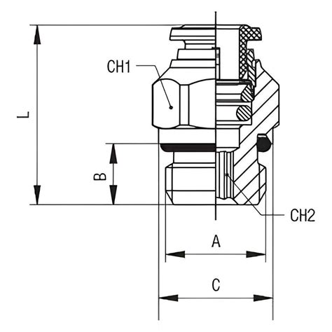 Aignep Usa Push To Connect Push To Connect Fitting Straight