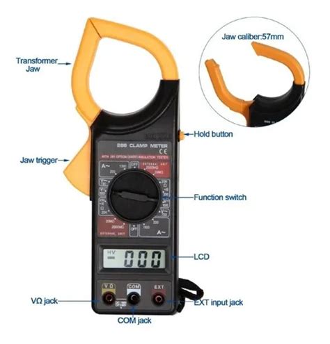 PINZA AMPERIMETRICA DIGITAL 266 CLAMP METER