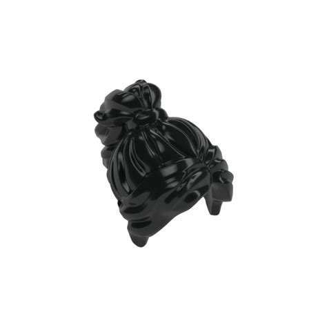 Lego Black Long Wavy Hair With Ponytail Brick Owl Lego