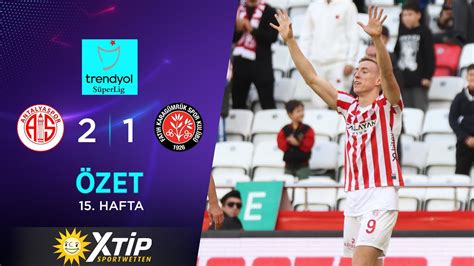 Merkur Sports B Antalyaspor 2 1 F Karagümrük Highlights Özet