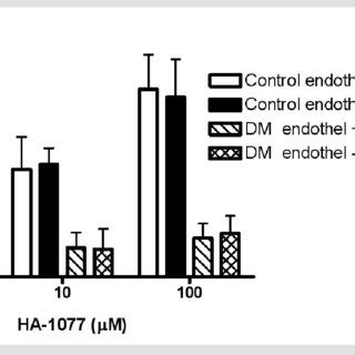 The Relaxing Effect Of HA 1077 Cromakalim 10 6 To 10 4 M On