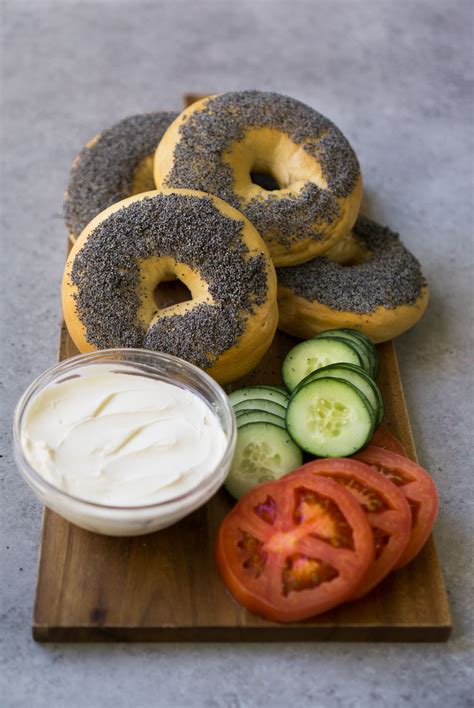 Homemade Poppy Seed Bagels Amanda Frederickson