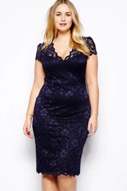 Vestidos Tubinho De Renda Para Gordinhas Plus Size Lace Dress Lace