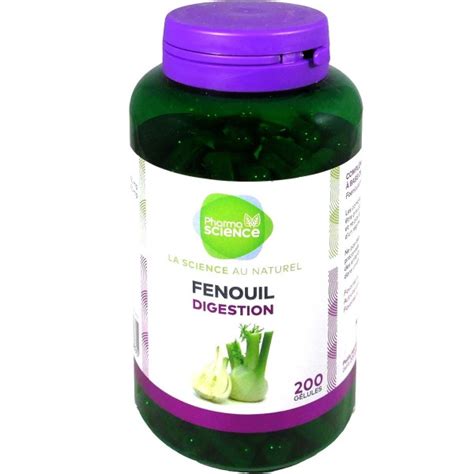 Pharmascience Fenouil Bio Gelules