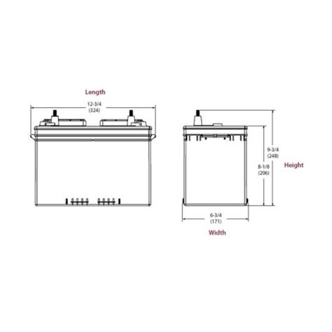 Bateria Monobloc De Plomo Acido Abierto 12v Trojan 27TMX 117A