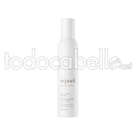 Mjuuk Naked Sense Espuma Root Boost Sin Fragancia 250ml