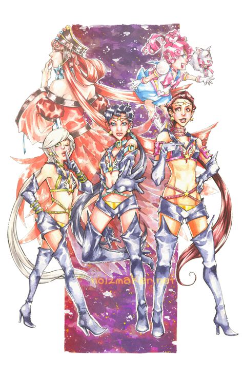 Sailormoon: Sailor Starlights by karniz on DeviantArt