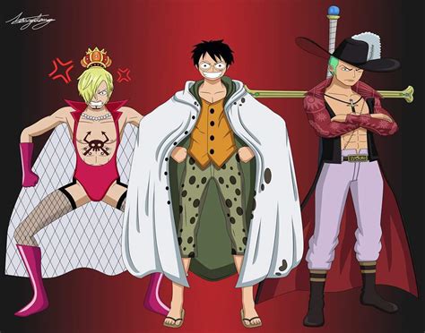 The Monster Trio | One Piece Amino