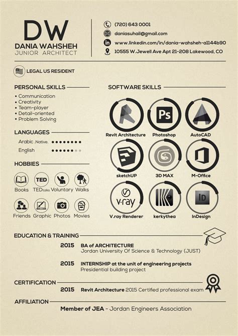 46 Architecture Student Resume Examples For Your Needs