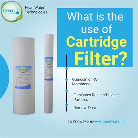 What Is The Use Of Cartridge Filter