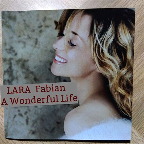 Lara Fabian ララ・ファビアン ”a Wonderful Lif メルカリ