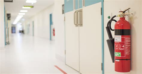 Fire Extinguisher In Operating Theatre Dorset Fire Protection