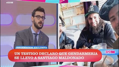 Caso Maldonado El Mapuche Testigo Minti Youtube