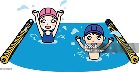 Swimming Pool Stock Illustration Download Image Now Child