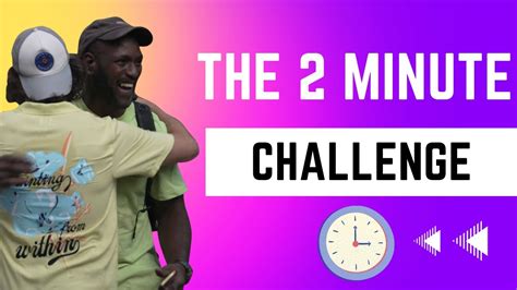 The Minute Challenge Youtube