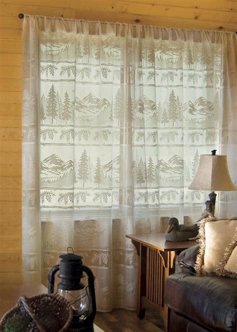 Pine Ridge Panel By Heritage Lace Perfect Addition To The Cozy Cabin