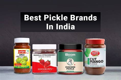 17 Best Pickle Brands in India