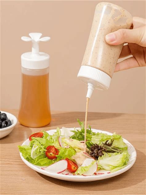 Squeezing Sauce Bottle Plastic Household Kitchen Split Bottle Tomato