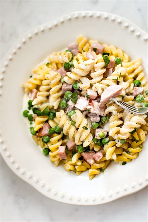 This One Pot Ham And Pea Pasta Recipe Is Quick Simple And A Perfect