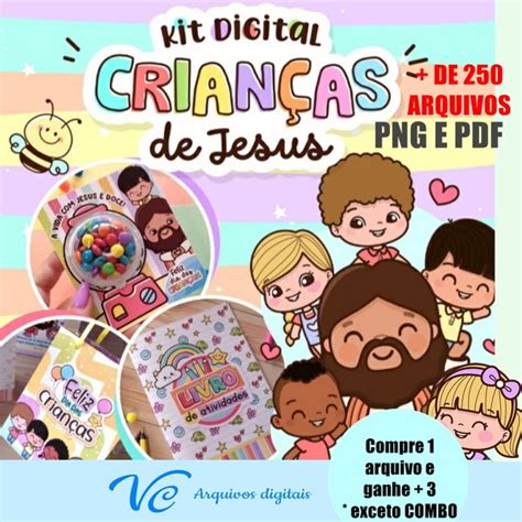 Kit Digital Crian As De Jesus Crist Pdf E Png Elo