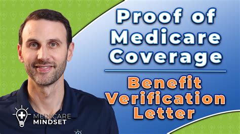 How To Get Proof Of Medicare Coverage Benefit Verification Letter — Medicare Mindset Llc