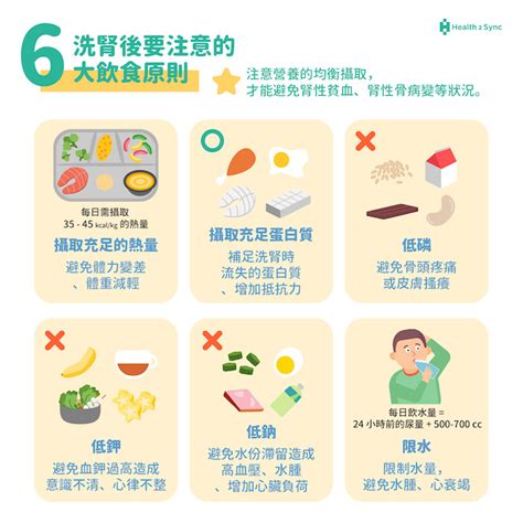 洗腎後怎麼吃？洗腎後的飲食原則介紹 Health2sync Blog