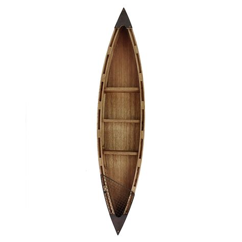 Decorative wooden canoe – GearPings