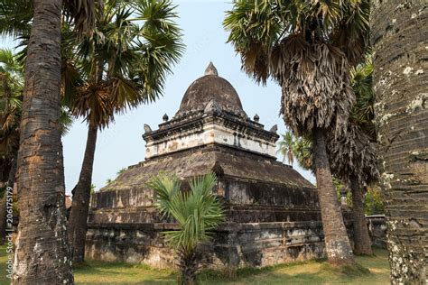 That Mak Mo Watermelon Stupa At The Wat Visounnarath Also Known As