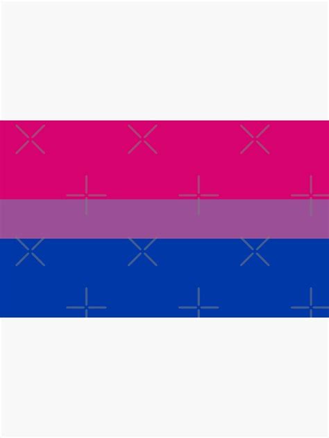 Bisexual Pride Flag Sticker For Sale By N Malone Redbubble