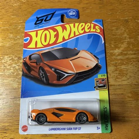 2023 Hot Wheels Lamborghini Sian Fkp 37 163 250 Hw Exotics Orange 60th Anv Eur 4 60 Picclick De