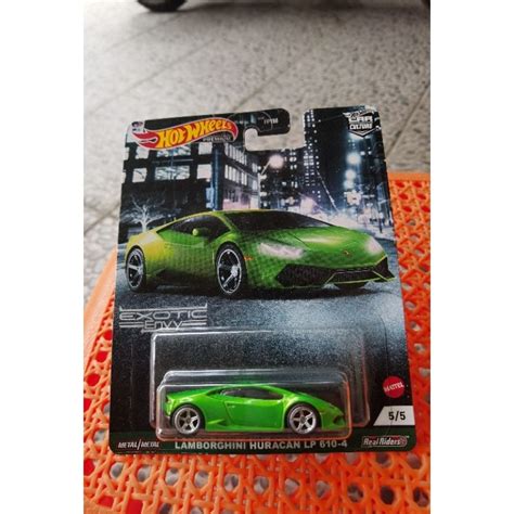 Hot Wheels Exotic Envy Car Culture Lamborghini Huracan Lp Shopee Malaysia
