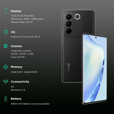 Buy Vivo V27 Pro 5g 12gb Ram 256gb Noble Black Online Croma