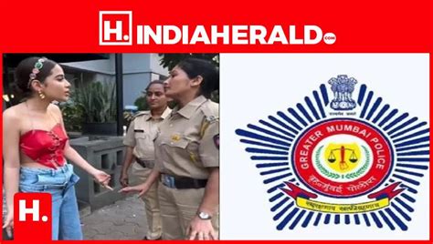 Mumbai Police Took Action On Fake Arrest Video Of Urfi Jave