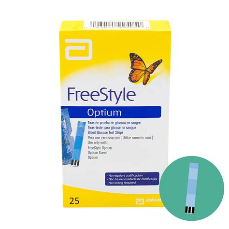 Tiras Para Teste De Glicemia Freestyle Optium Unid Abott