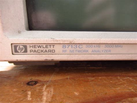 Yahooオークション Hp Hewlett Packard 8713c Rf ネットワークアナ