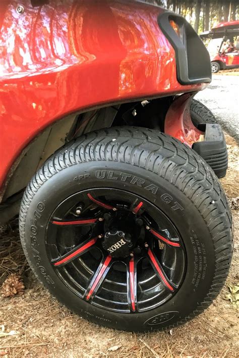 Golf Cart Tires And Wheels Guide To Selecting Size Tread Finish Artofit