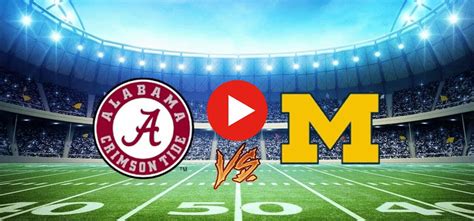 LIVE HD Alabama Vs Michigan Live Free 01 01 2024 De Lake