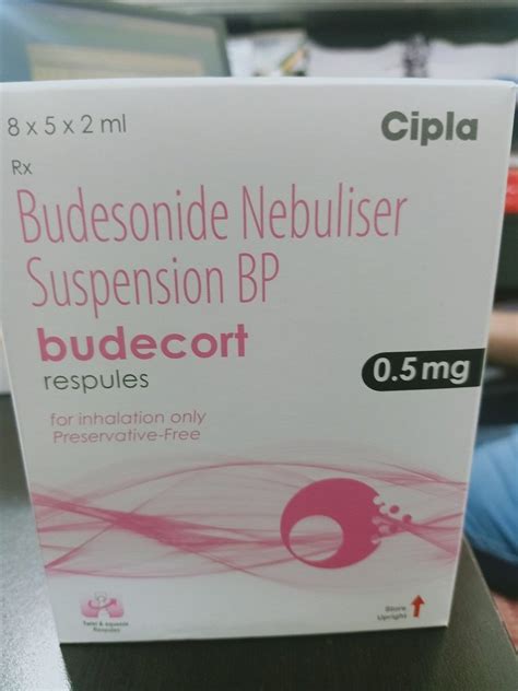 Brand Budecort Budesonide Nebuliser Suspension Bp Form Respules At