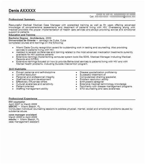 Hiv Tester Counselor Resume Example