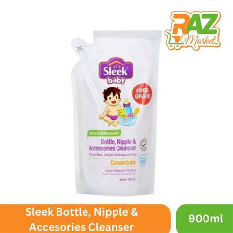 Jual Sleek Bottle Nipple Accessories Cleanser Ml Sabun Cuci