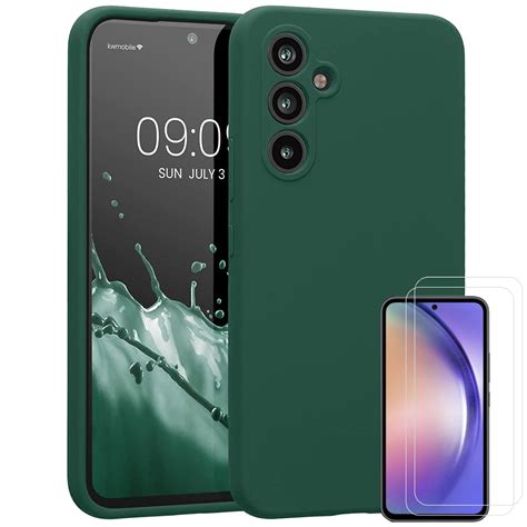 SILIKONOWE ETUI OBUDOWA CASE DO SAMSUNG GALAXY A54 5G KOLORY SZKŁO