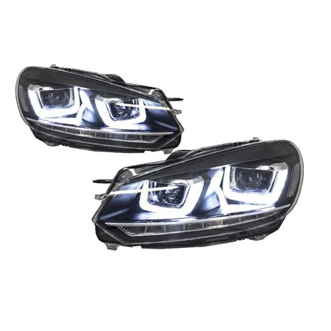 Phare Avant Led Look Golf Pour Volkswagen Golf Look Golf A Se