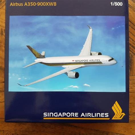 Singapore Airlines Airbus A350 Collectors Plane Hobbies And Toys Stationery And Craft Craft