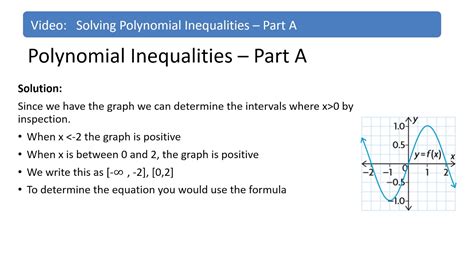 Solving Polynomial Inequalities Strategy A Youtube