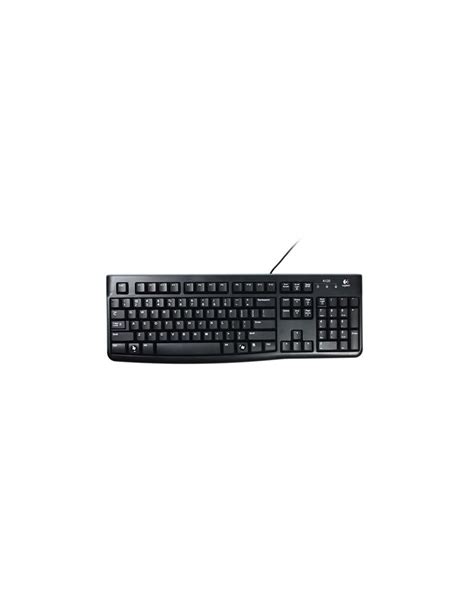Teclado Logitech (K120) USB | Negro - PC Speed