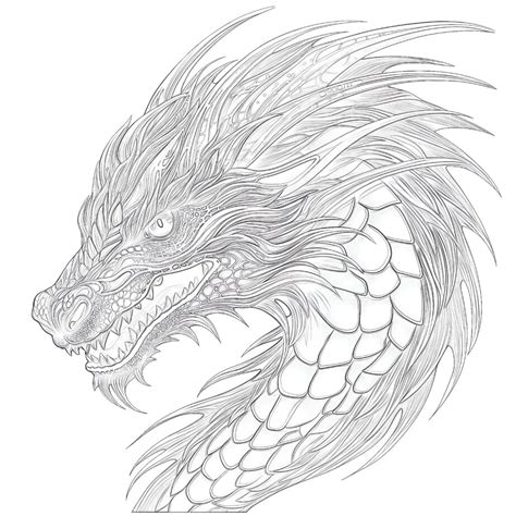 Adult Coloring Dragon Coloring Pages Mimi Panda